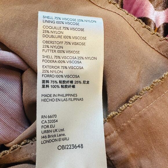 Anthropologie Eleanor Layla Velvet Leopard Tunic Dress Women's Sz 6 - Picture 9 of 10